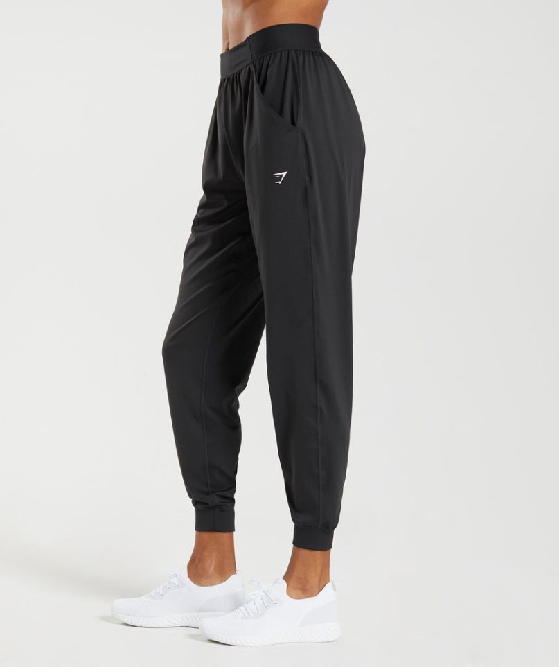 Women's Gymshark Training Performance Jogger Black | CA 58N631